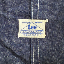 Load image into Gallery viewer, Lee Early 50s House Mark Denim Overalls - Mint Condition
