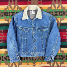 Load image into Gallery viewer, Lee Storm Rider Mid-Late 60s Blanket Lined Denim Jacket
