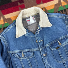 Load image into Gallery viewer, Lee Storm Rider Mid-Late 60s Blanket Lined Denim Jacket
