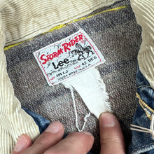 Load image into Gallery viewer, Lee Storm Rider Mid-Late 60s Blanket Lined Denim Jacket
