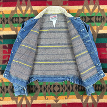 Load image into Gallery viewer, Lee Storm Rider Mid-Late 60s Blanket Lined Denim Jacket
