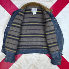 Load image into Gallery viewer, Lee Storm Rider Late 60s Blanket Lined Denim Jacket
