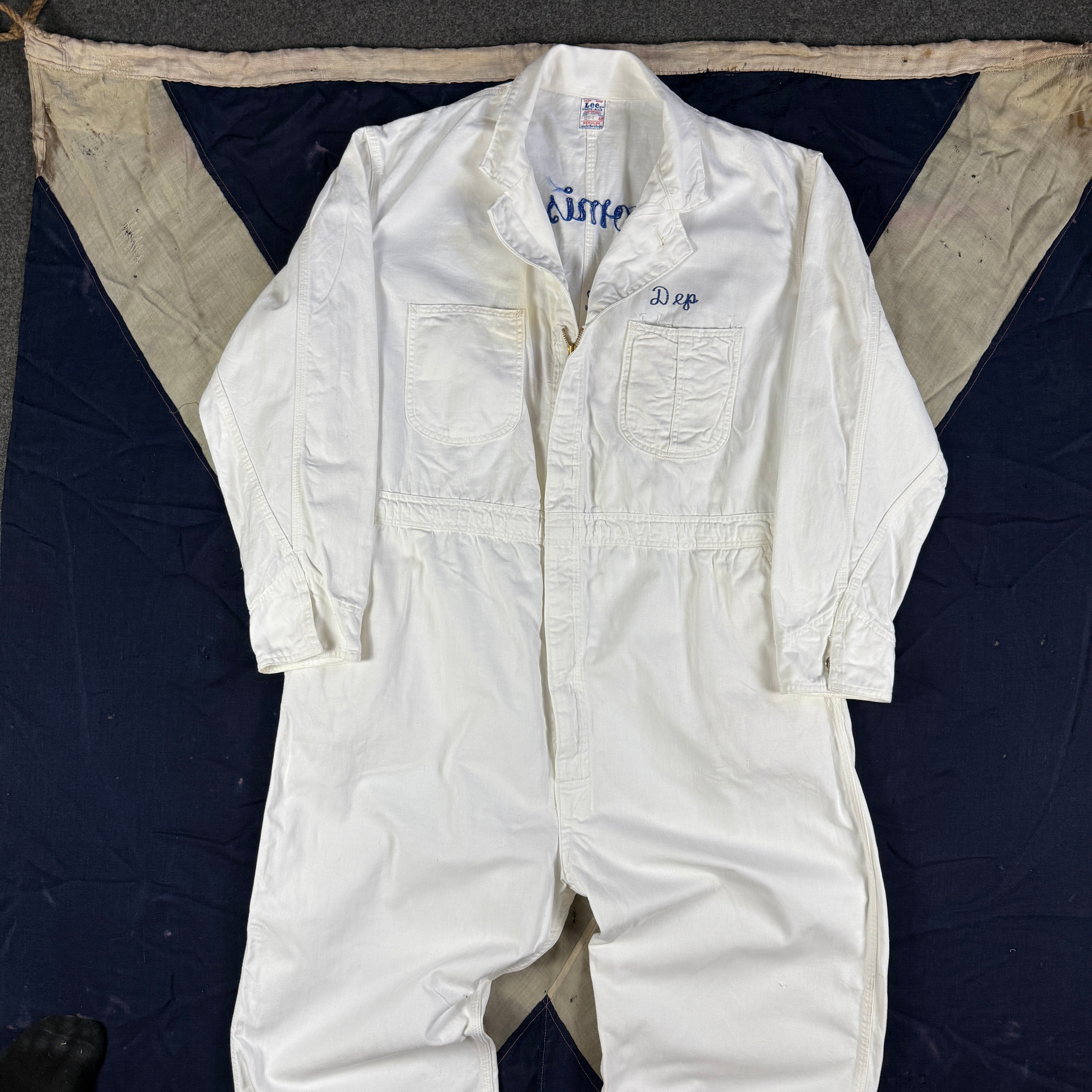 Lee 1960s Union-Alls Overall with Embroidered Back