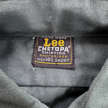 Load image into Gallery viewer, Lee Early-60s Chetopa Twill Coleman Work Shirt
