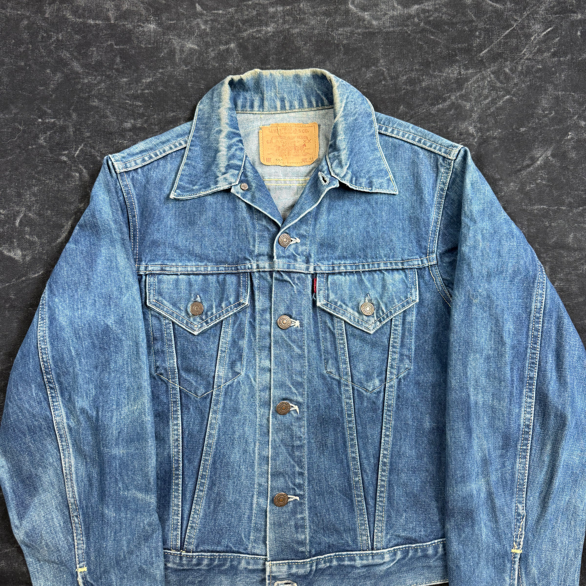 Levi's "Big E" 557 1960s Denim Jacket - Size 40