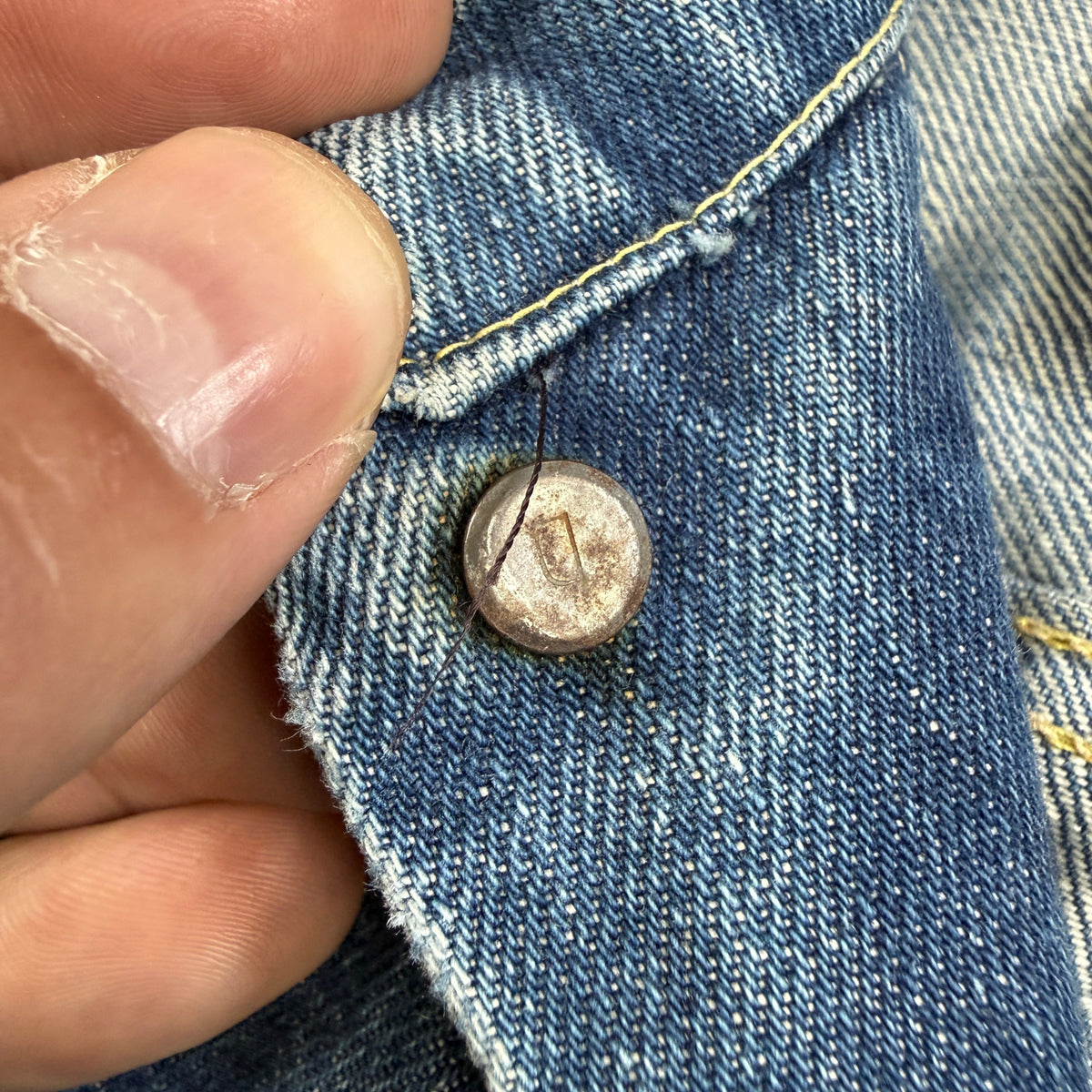 Levi's "Big E" 557 1960s Denim Jacket - Size 40