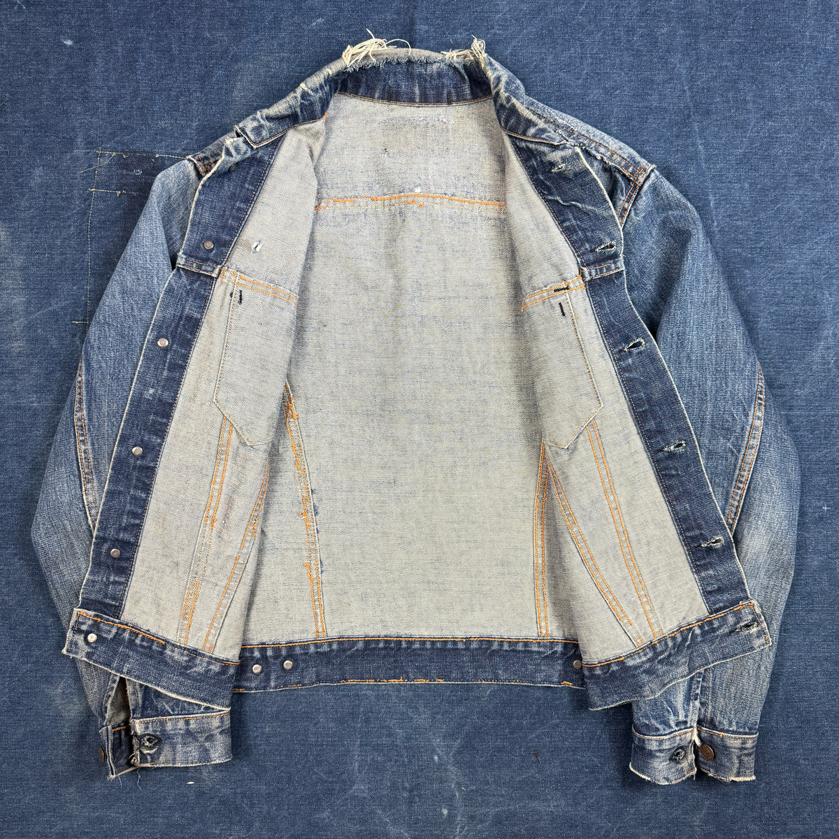 Levi's "Big E" 70505 1960s Denim Jacket - Size 46
