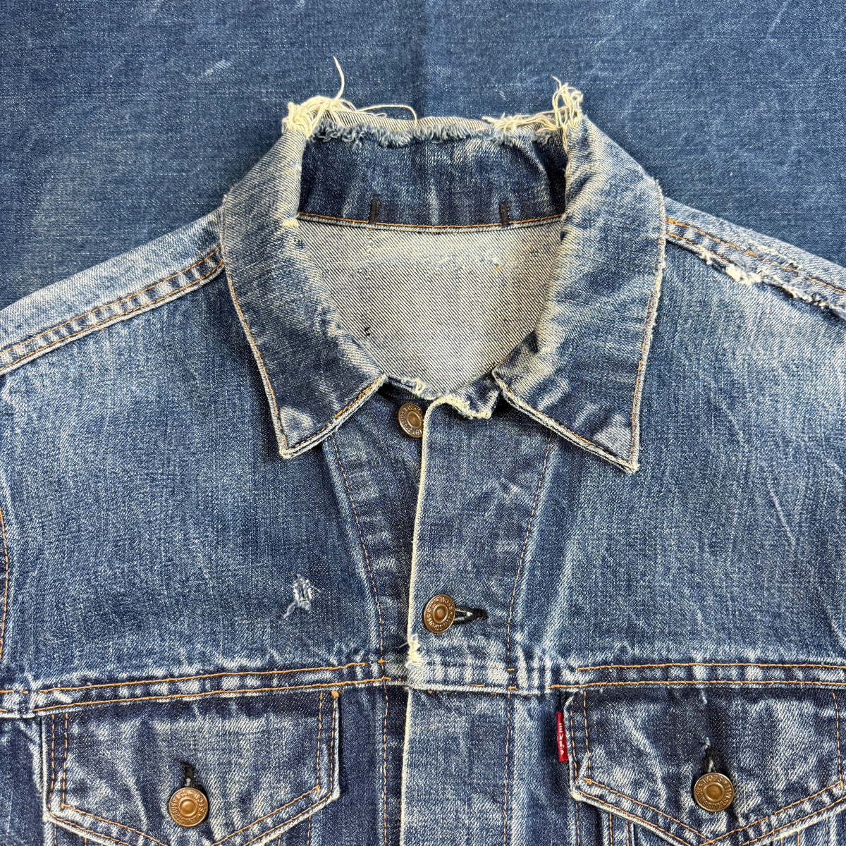 Levi's "Big E" 70505 1960s Denim Jacket - Size 46