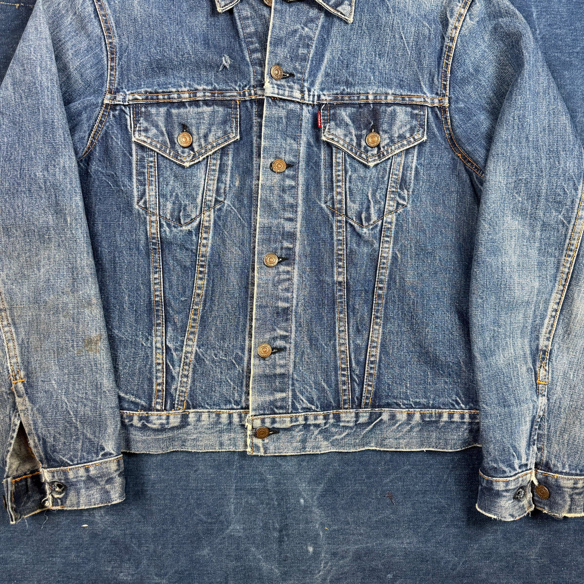 Levi's "Big E" 70505 1960s Denim Jacket - Size 46