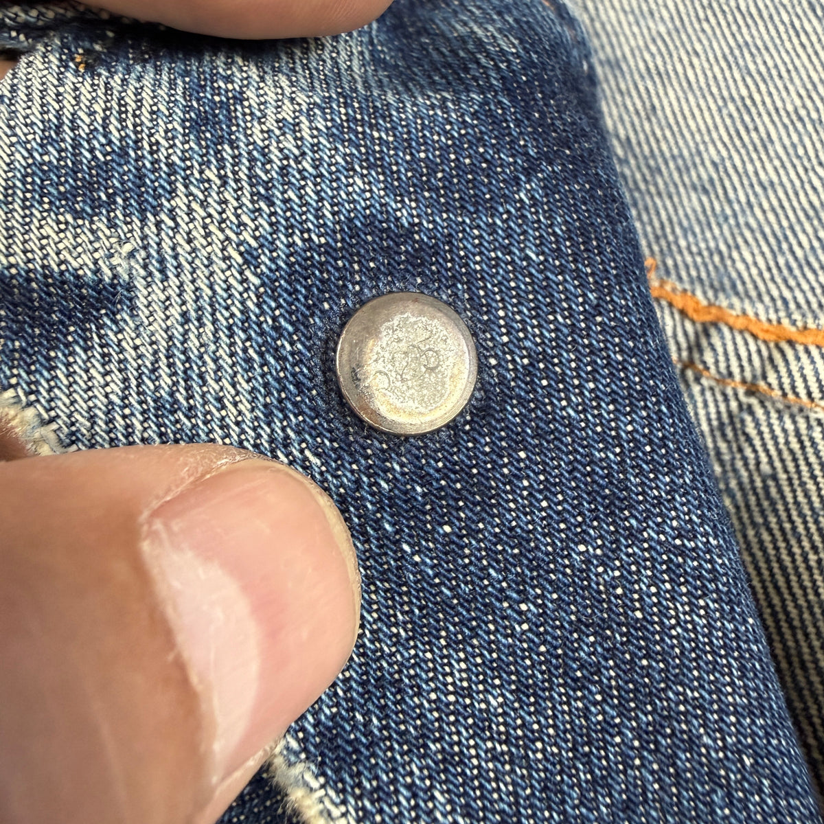 Levi's "Big E" 70505 1960s Denim Jacket - Size 46