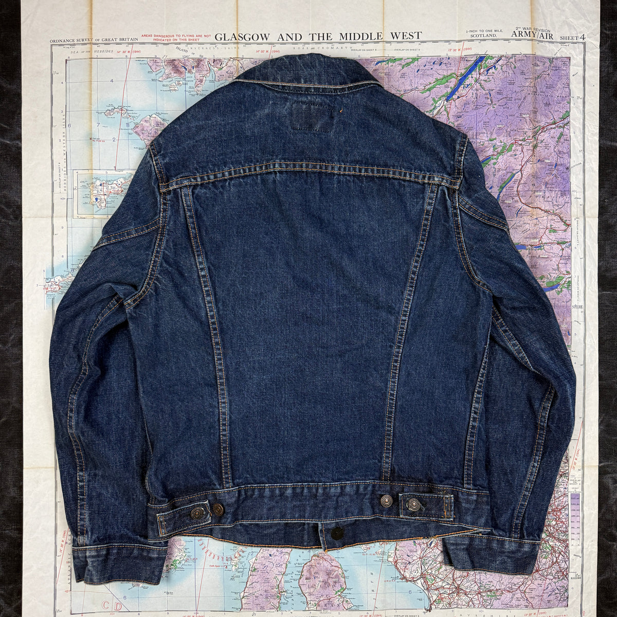 Levi's "Big E" 70505 1960s Denim Jacket - Size 40