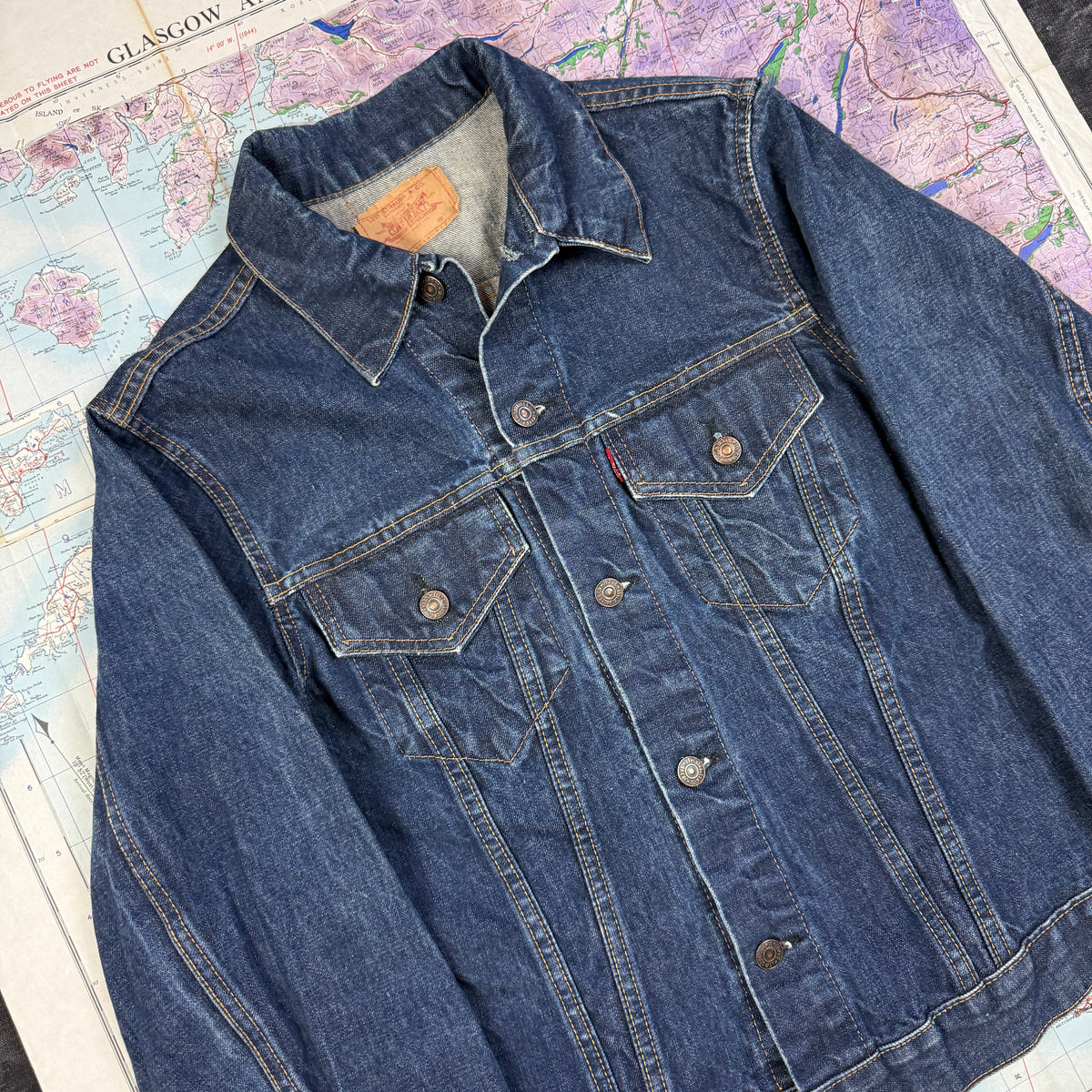 Levi's "Big E" 70505 1960s Denim Jacket - Size 40