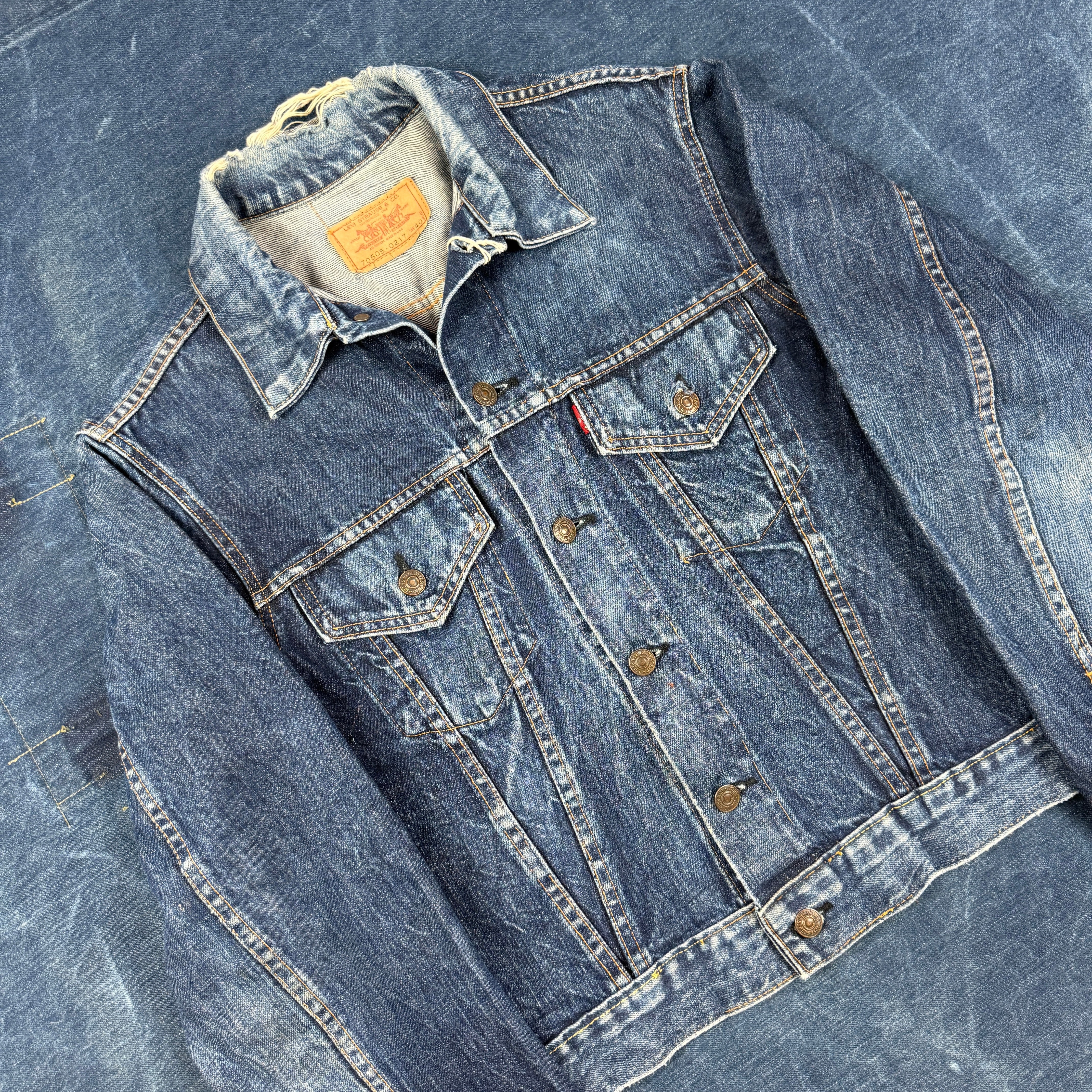 Levi's "Big E" 70505 1960s Denim Jacket - Size 40
