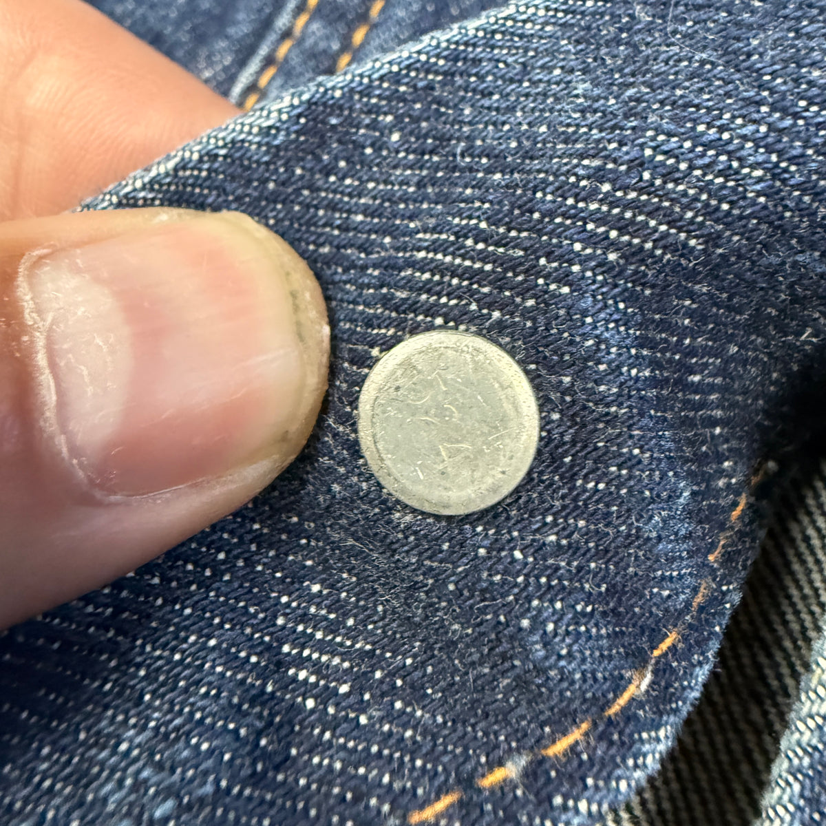 Levi's "Big E" 70505 1960s Denim Jacket - Size 40