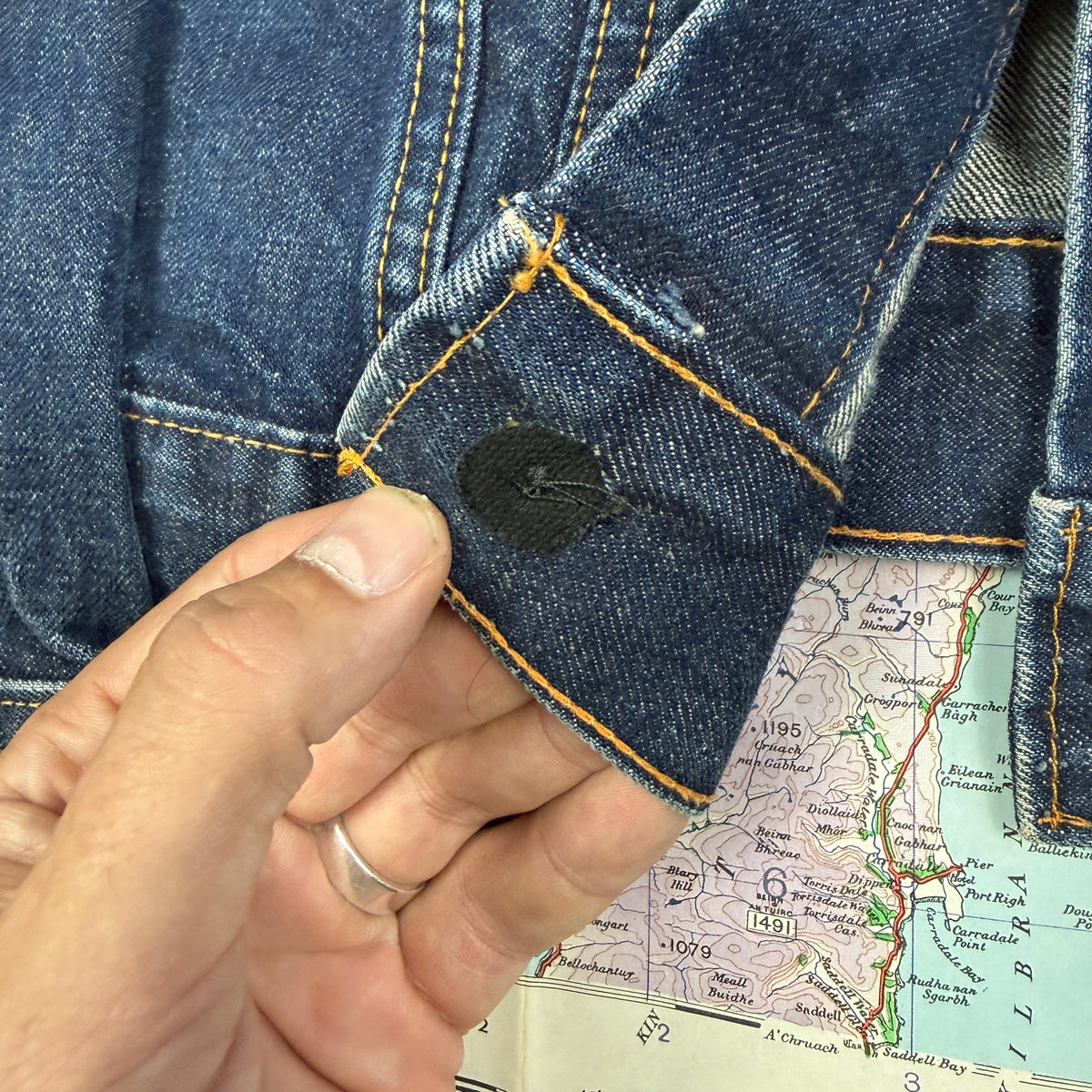 Levi's "Big E" 70505 1960s Denim Jacket - Size 40