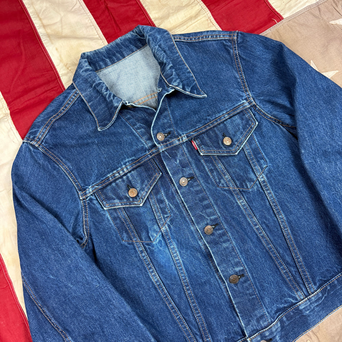 Levi's "Big E" 70505 1960s Denim Jacket - Size 44