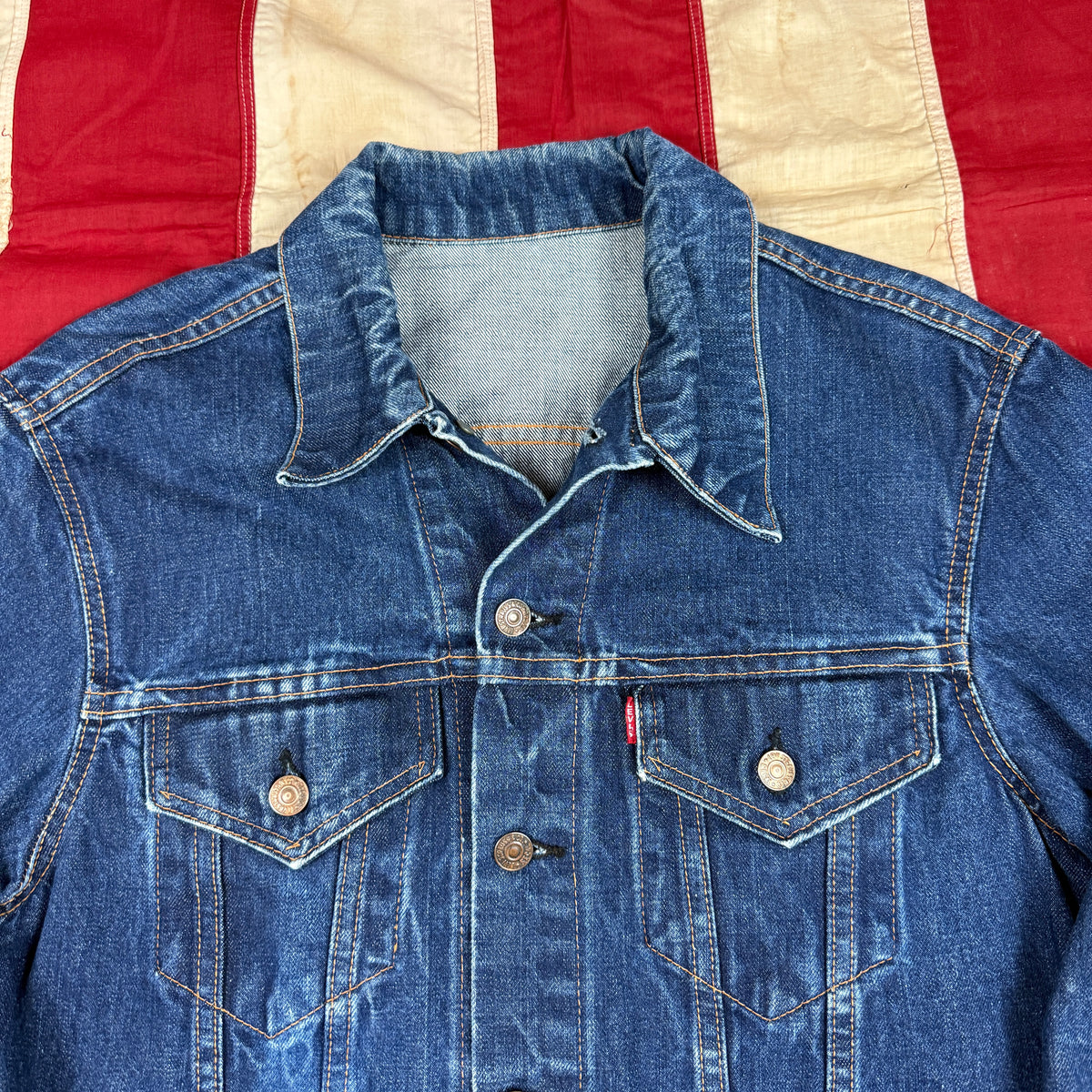 Levi's "Big E" 70505 1960s Denim Jacket - Size 44