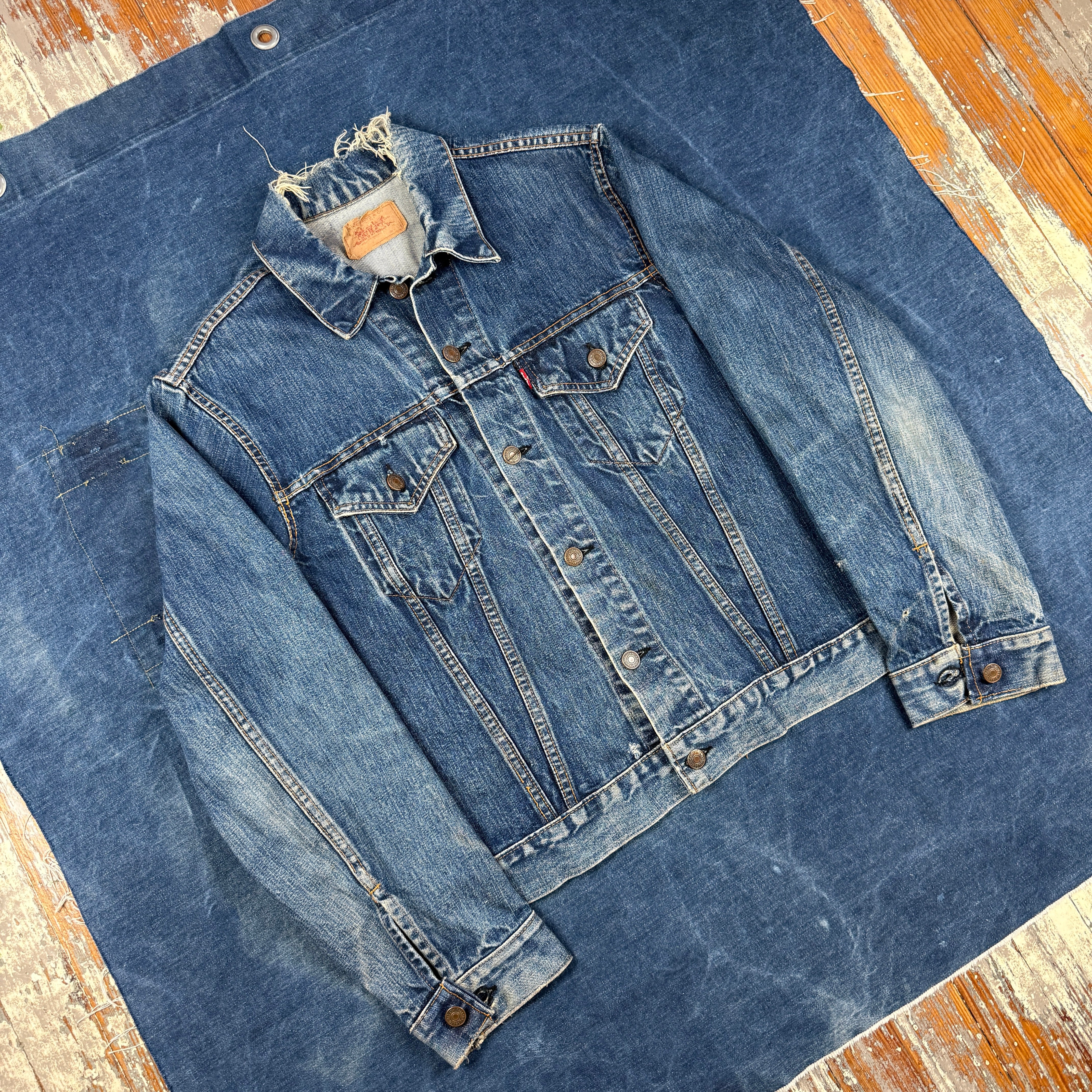 Levi's "Big E" 70505 1960s Denim Jacket - Size 44/46