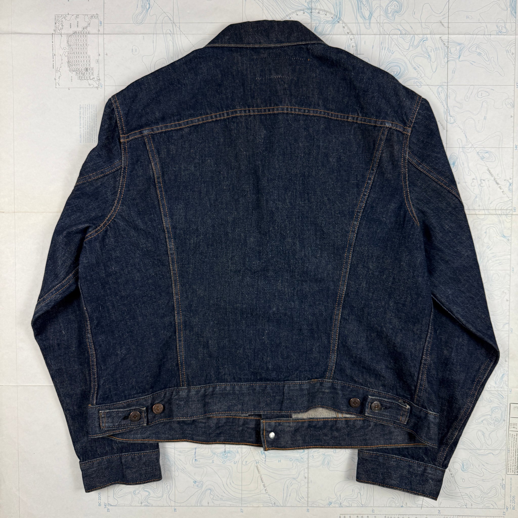 【バク】Levi's 70's 70505 small e 60's 70's LEVI'S リーバイス 70505 デニムジャケット Big E