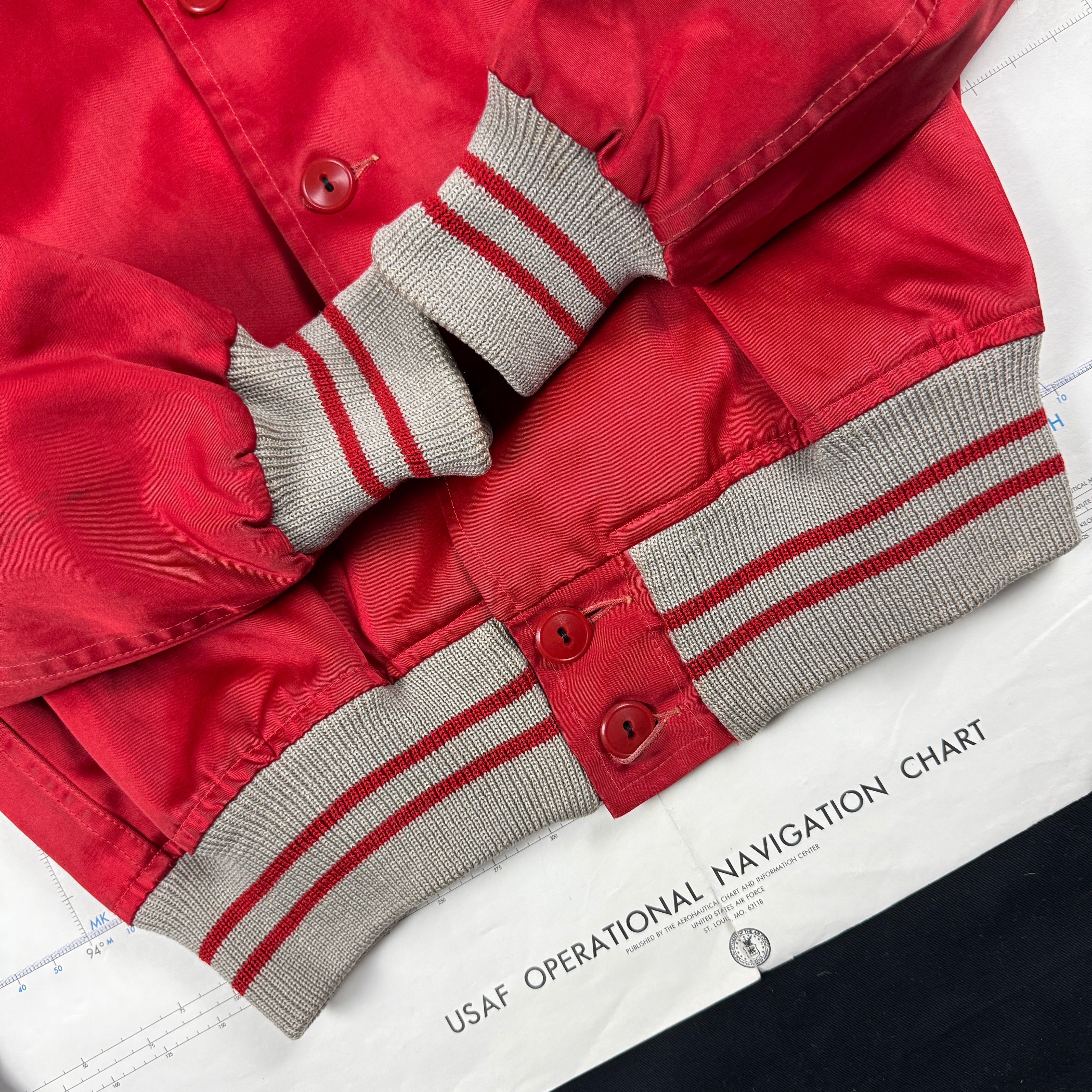 Lowe & Campbell 1940s/50s Satin Sports Jacket - Excellent Condition