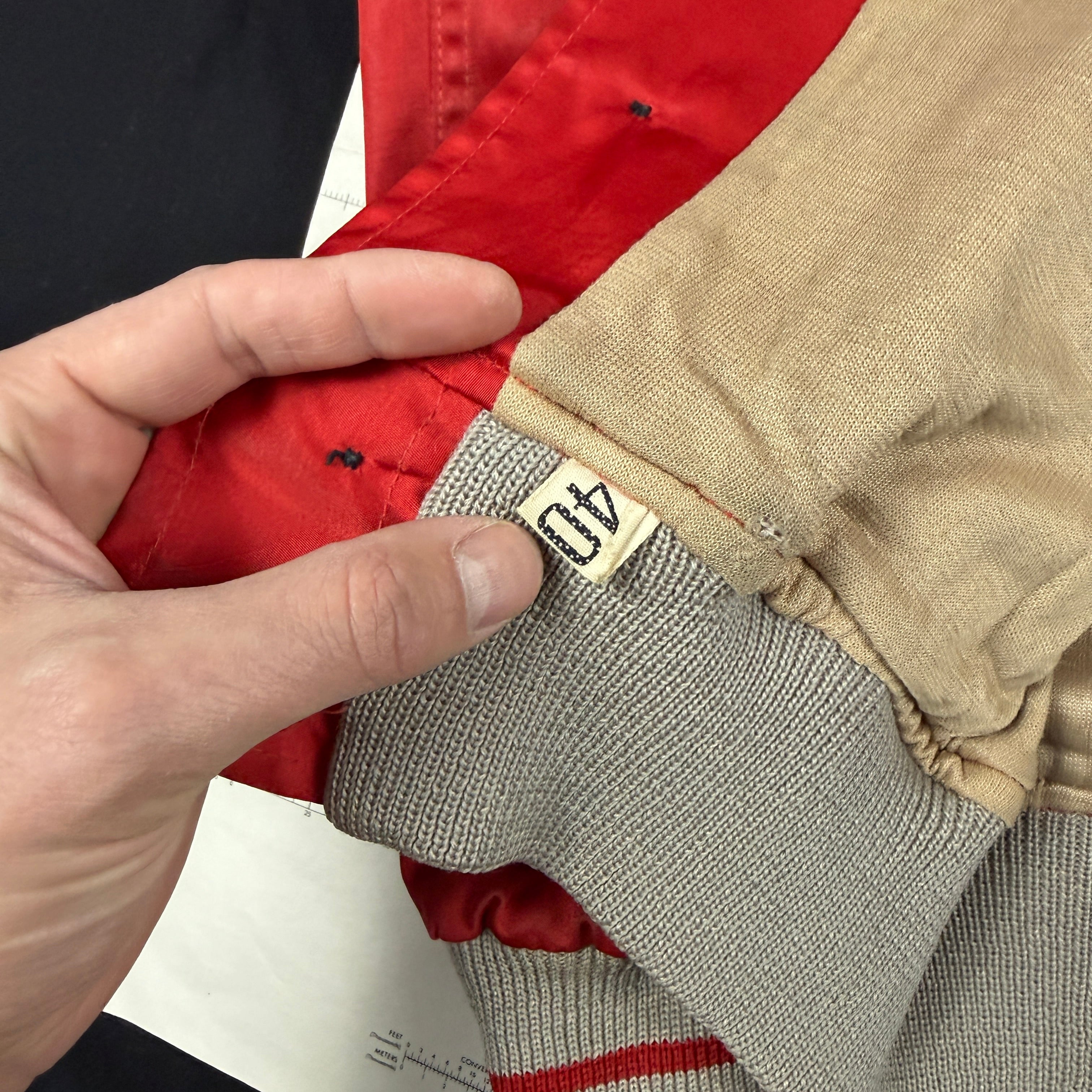 Lowe & Campbell 1940s/50s Satin Sports Jacket - Excellent Condition