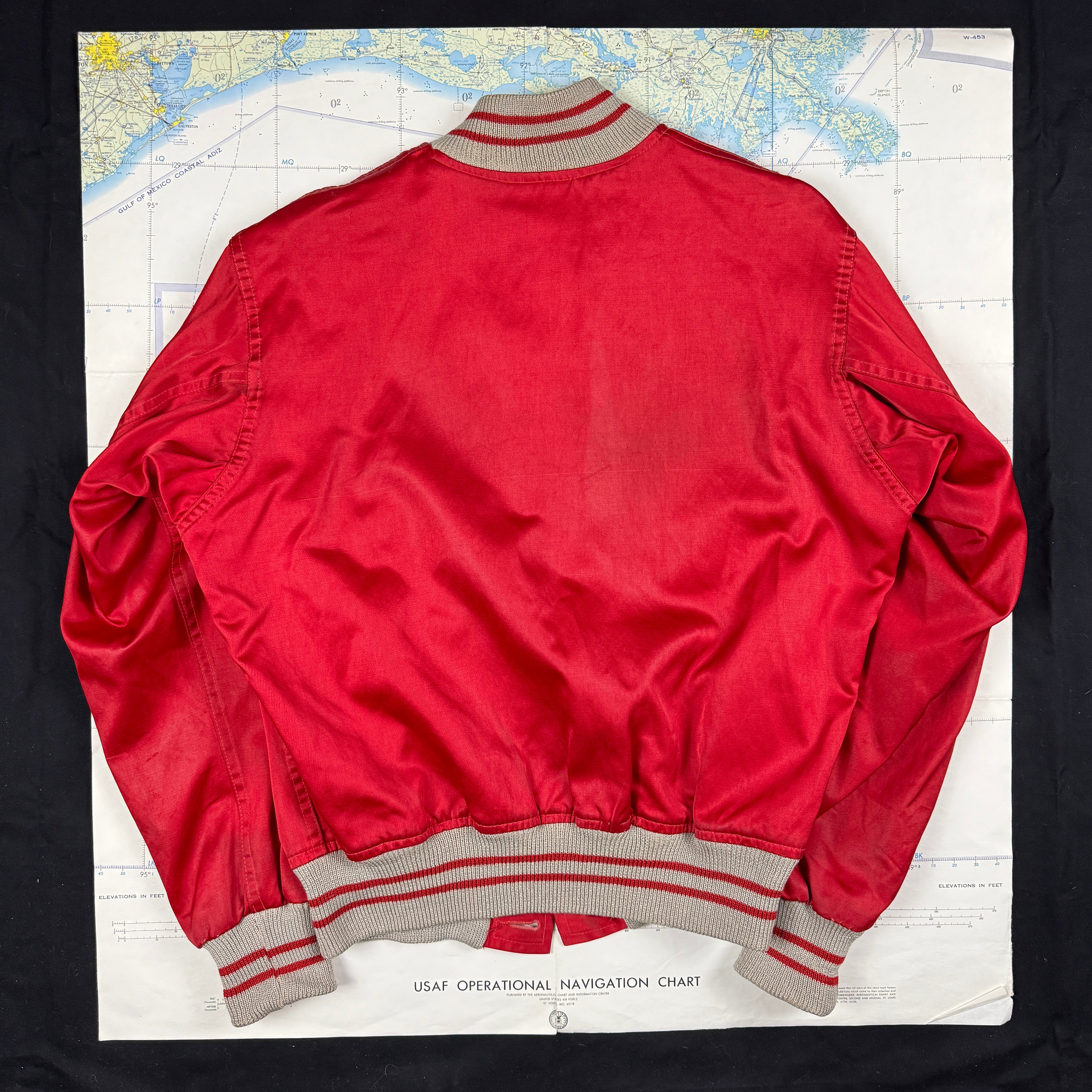 Lowe & Campbell 1940s/50s Satin Sports Jacket - Excellent Condition
