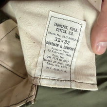Load image into Gallery viewer, US Army M43 Field Trouser - Deadstock
