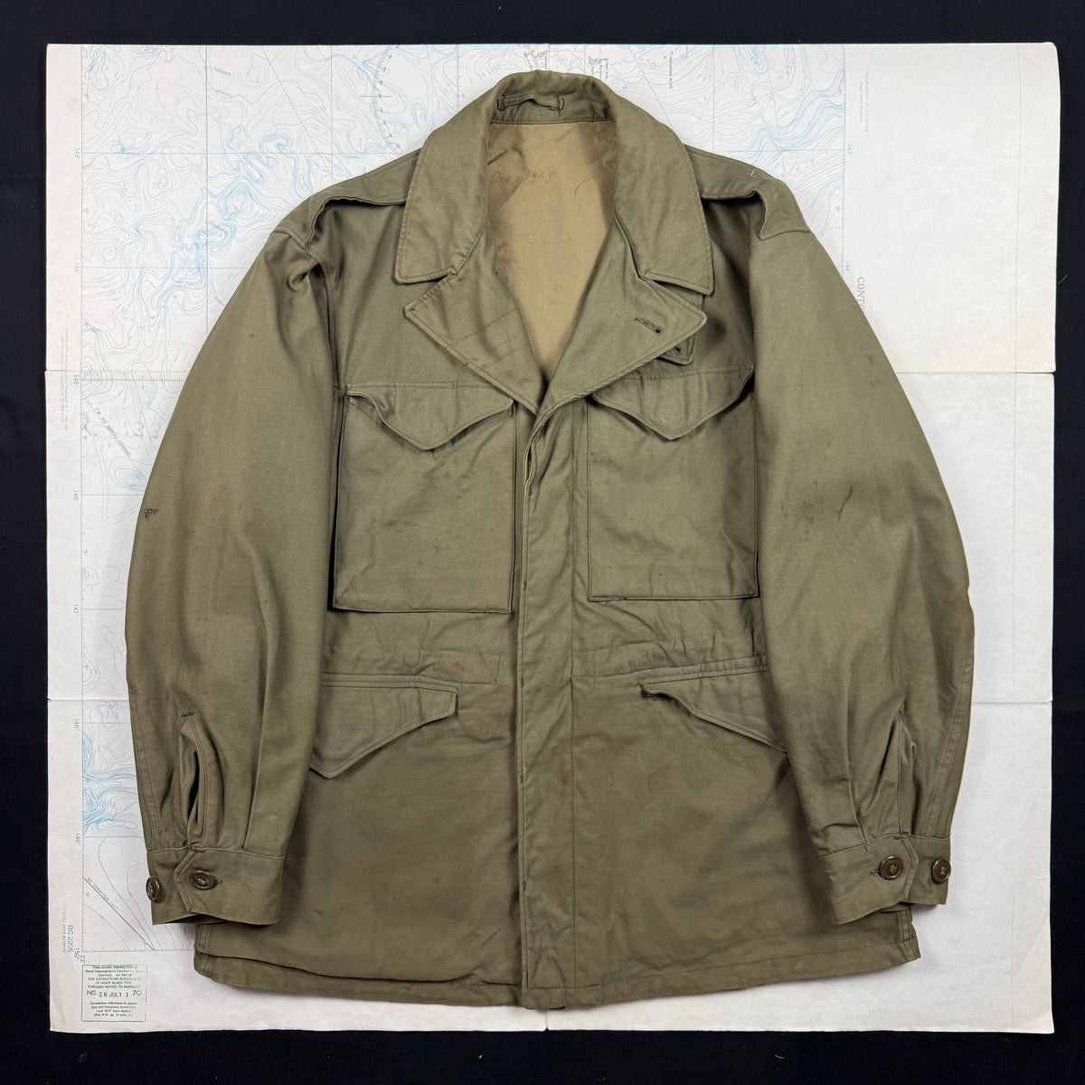 US Army M-1943 Field Jacket Rare '370B' 1st Pattern