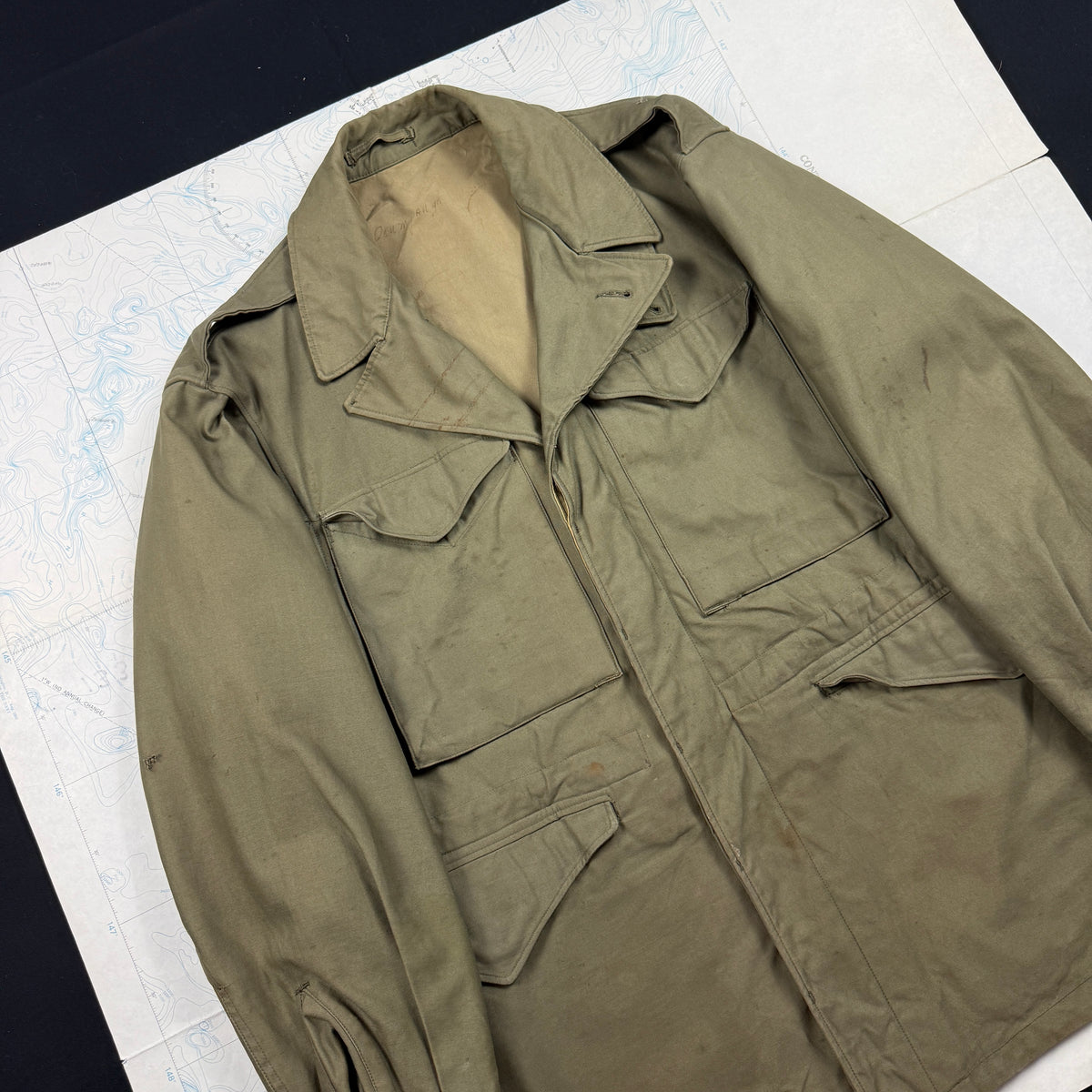 US Army M-1943 Field Jacket Rare '370B' 1st Pattern