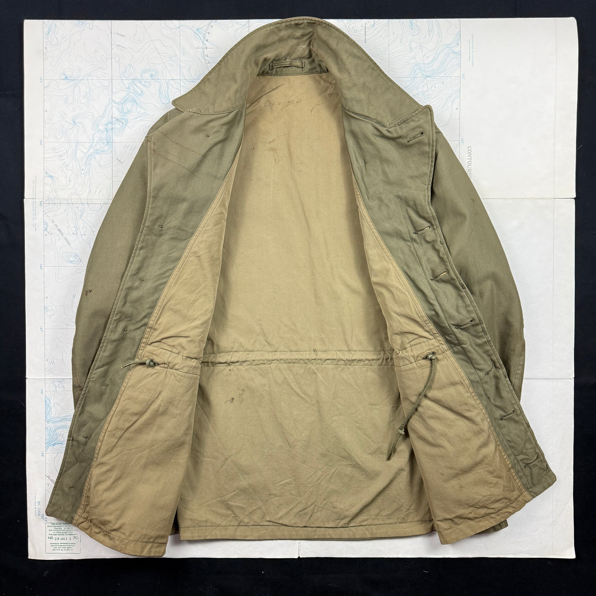 US Army M-1943 Field Jacket Rare '370B' 1st Pattern