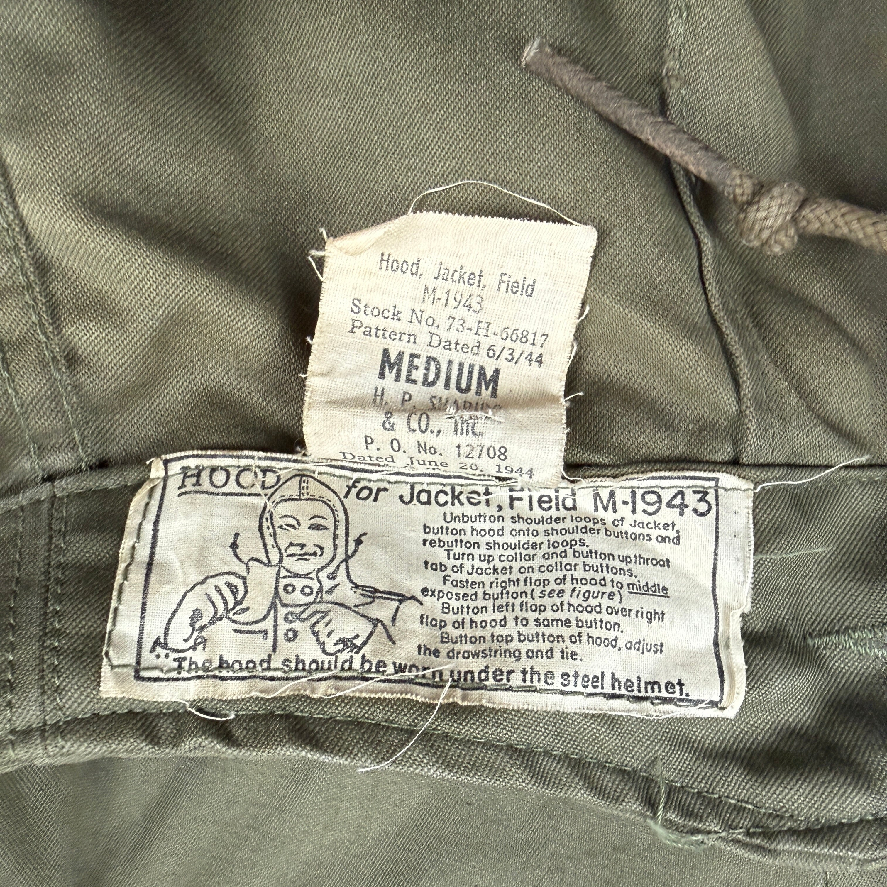 US Army M-1943 Field Jacket '370C' - Mint Condition/Deadstock