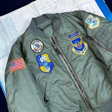 Load image into Gallery viewer, US Air Force 1950s MA-1 Jacket with SAC Patches
