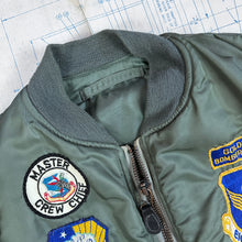 Load image into Gallery viewer, US Air Force 1950s MA-1 Jacket with SAC Patches
