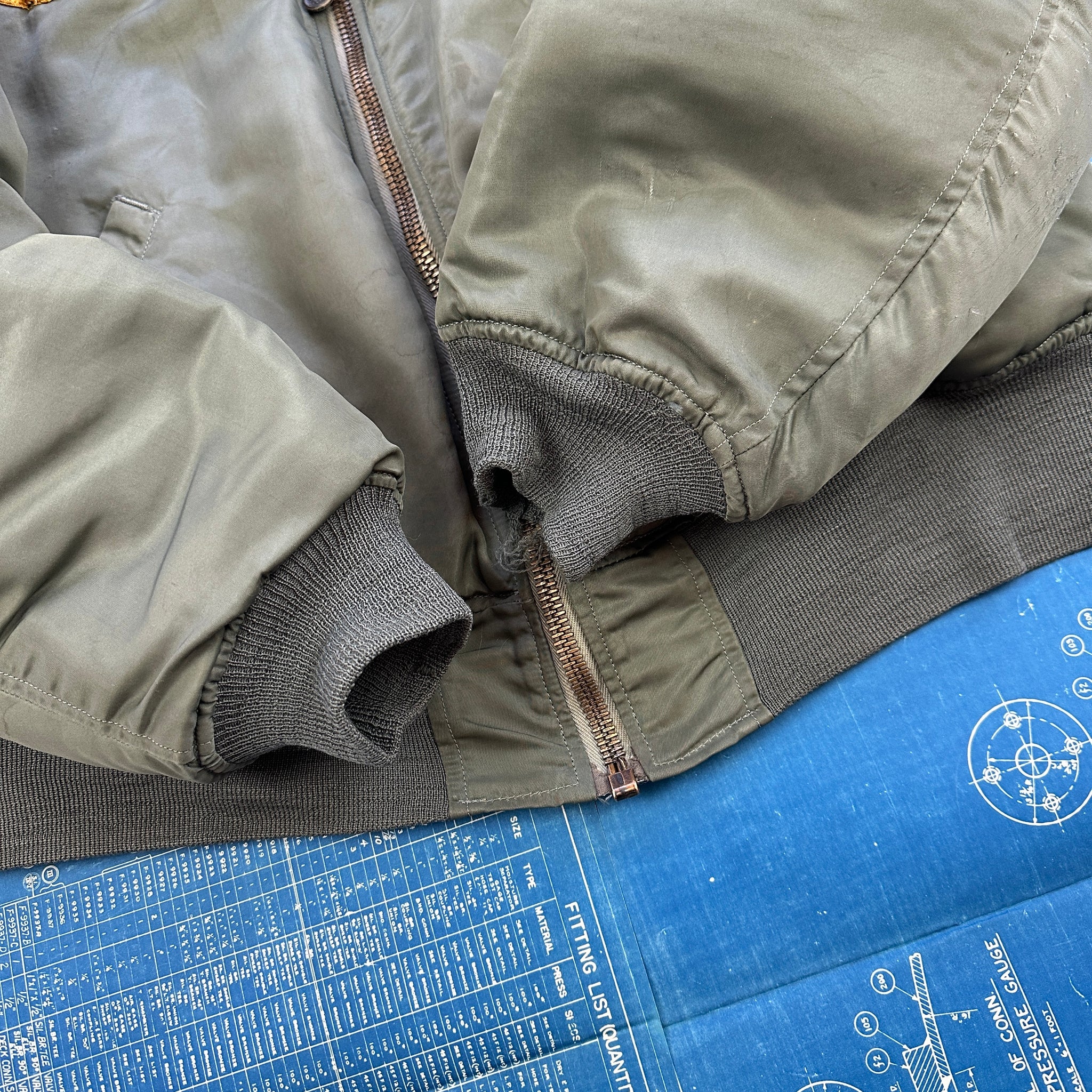 US Air Force 1961 MA-1 Flight Jacket – The Major's Tailor US Air Force 1961 MA-1 Flight Jacket – The Major's Tailor