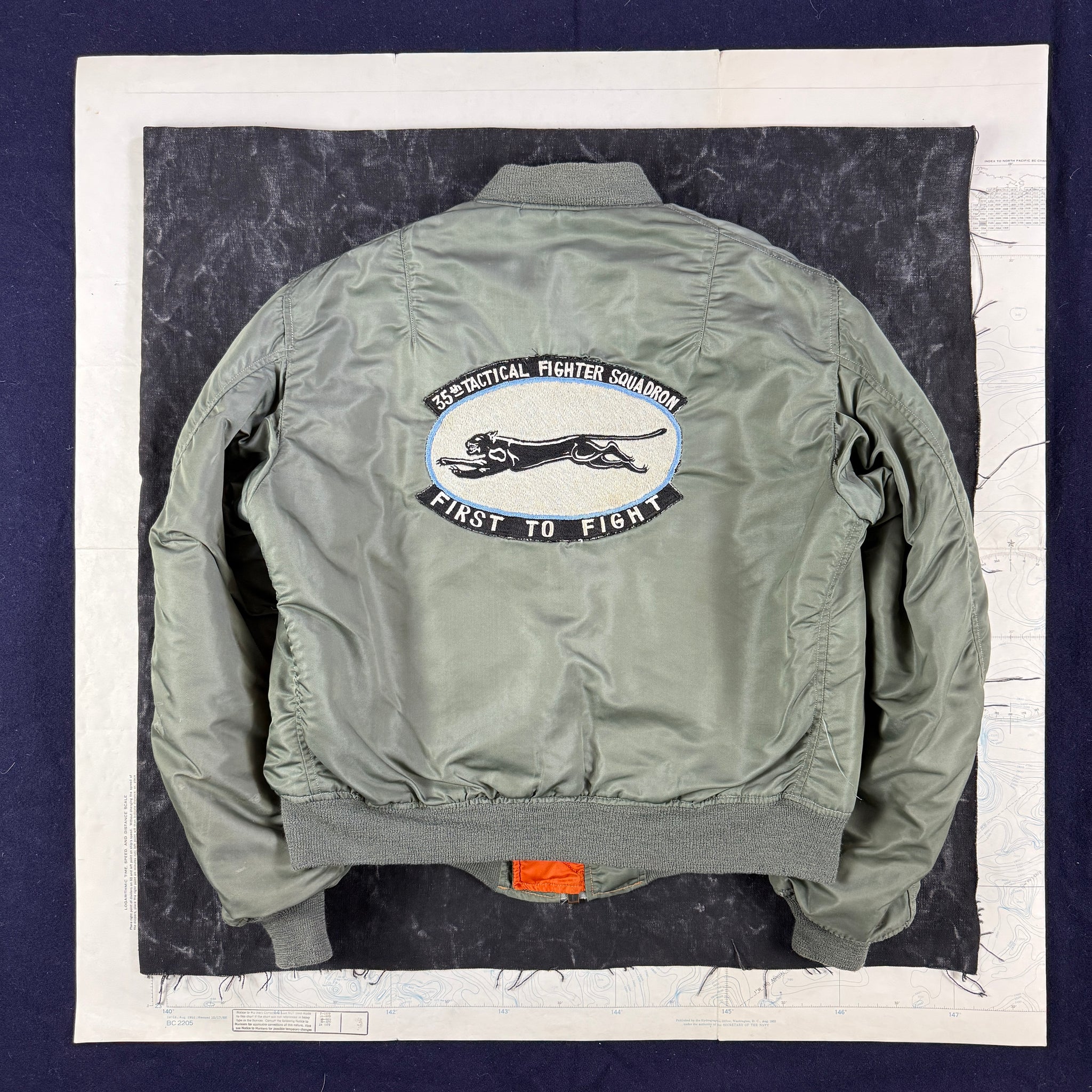 。*様 US Airforce MA-1 vintage flight jack Vintage Flight Jacket Japan MA1 Flying USAF Medium Size - Etsy