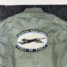 Load image into Gallery viewer, US Air Force 1961 35th TFS MA-1 Flight Jacket
