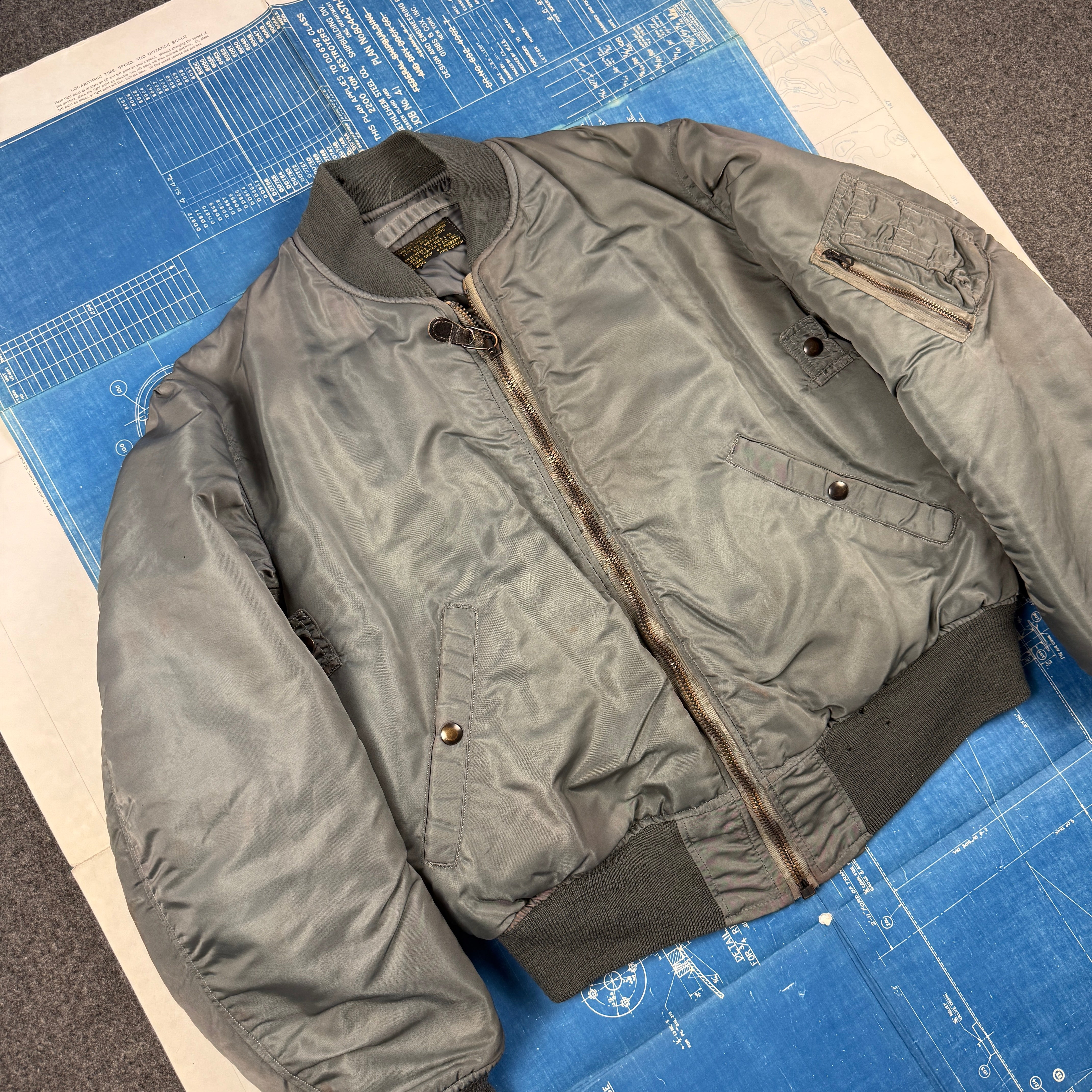 US Air Force 1958 MA-1 Flight Jacket - Good Condition