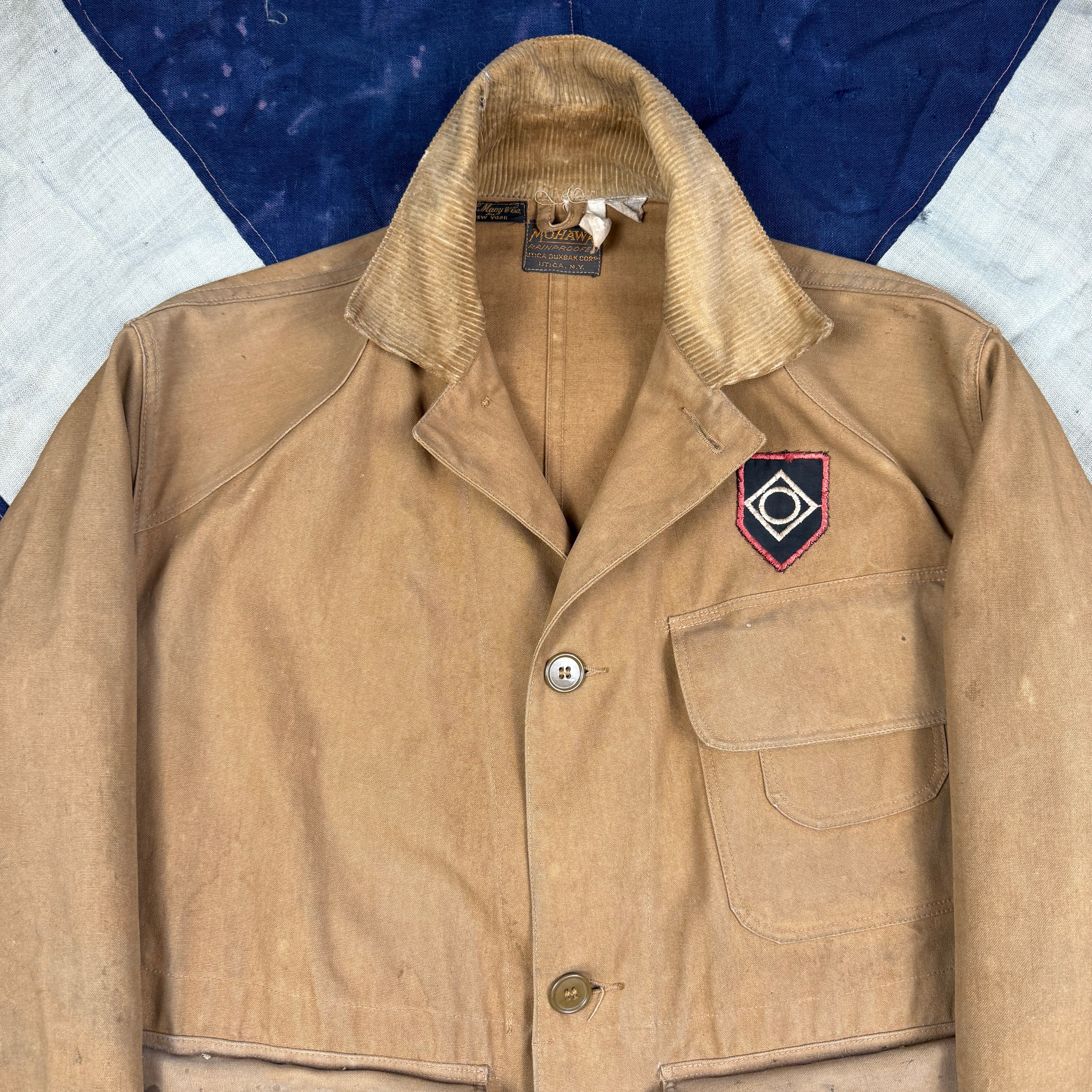 Duxbak For Macys 1920s/30s Hunting Jacket - Size 44