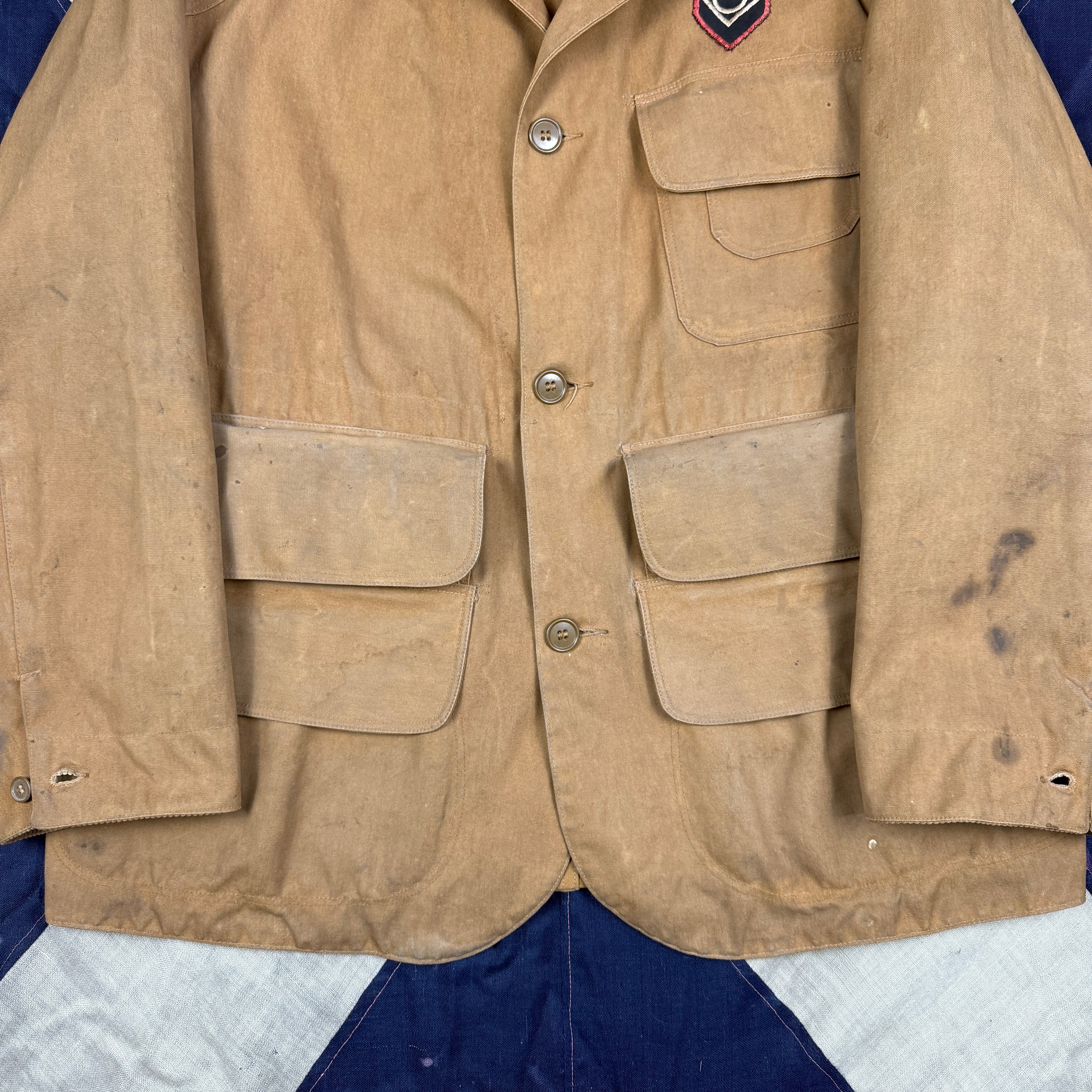 Duxbak For Macys 1920s/30s Hunting Jacket - Size 44