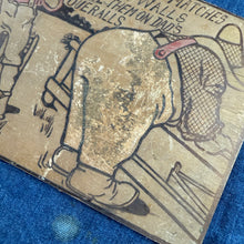 Load image into Gallery viewer, 1920s/30s Overalls Match Strike Panel
