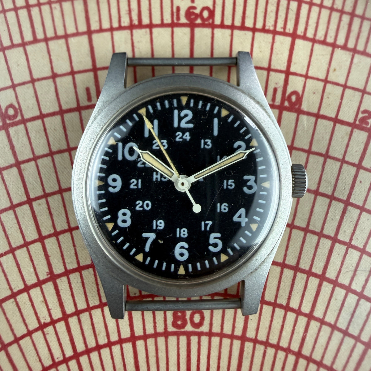 US Army 1983 Hamilton MIL-W-46374B Watch