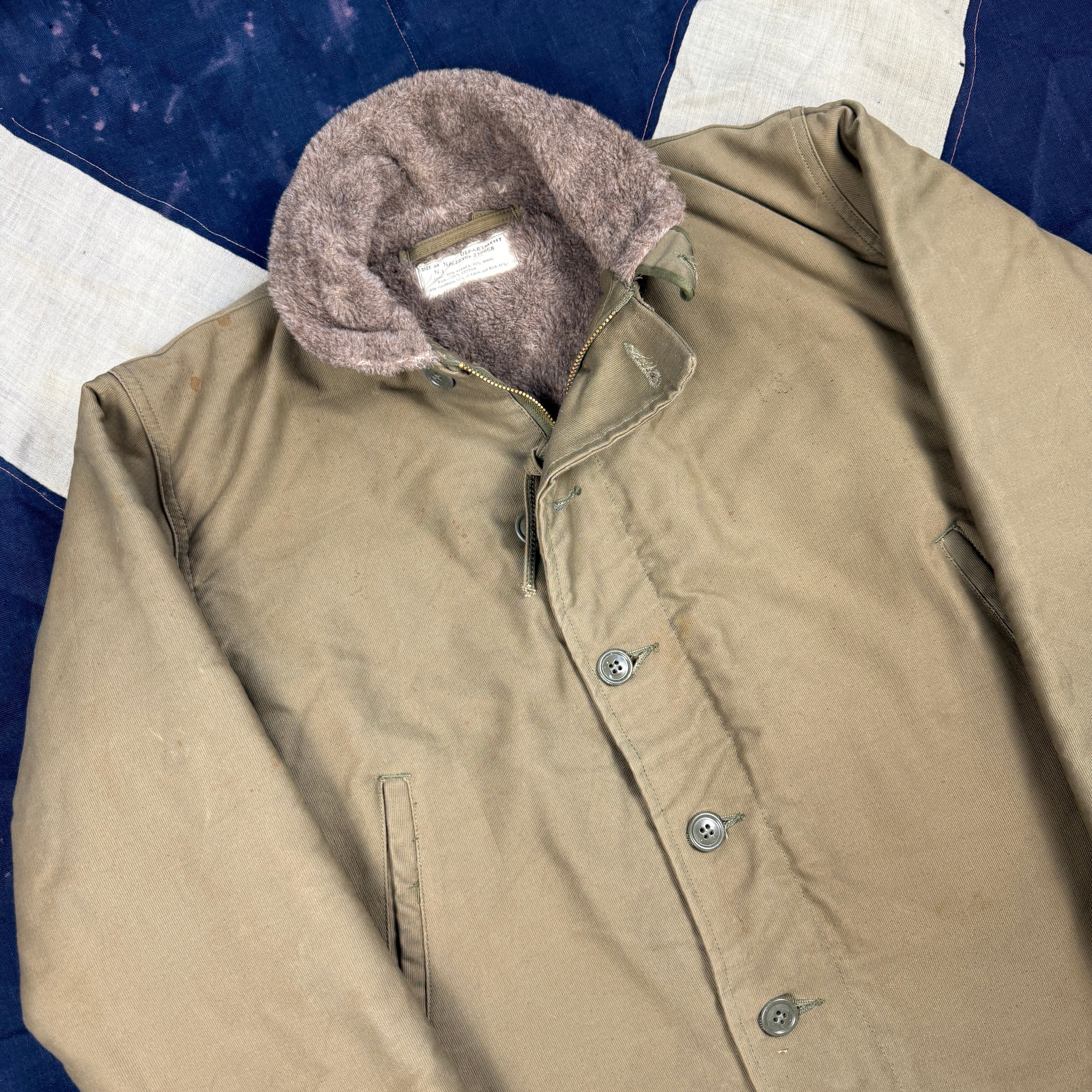 US Navy N1 Deck Jacket - Deadstock