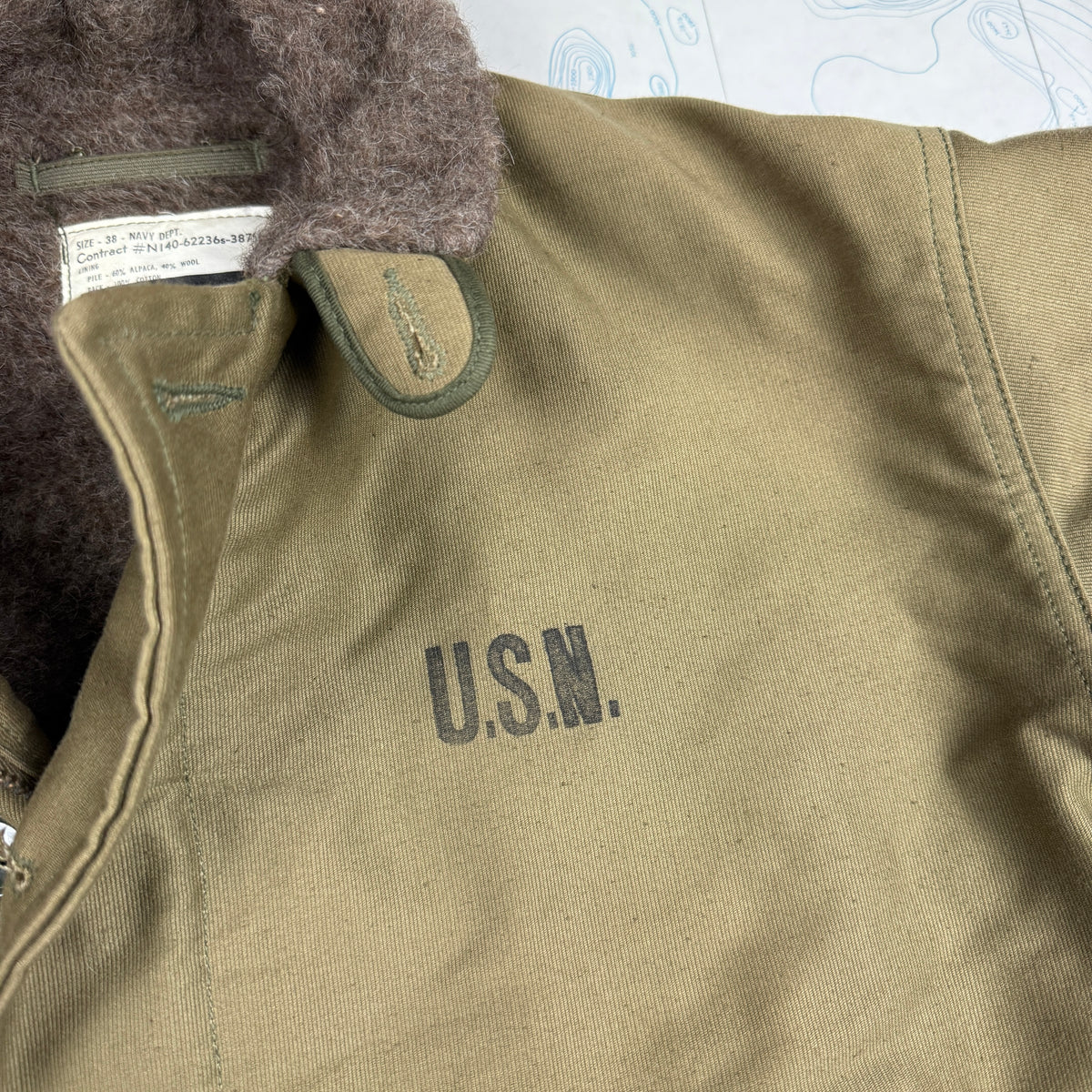 US Navy N1 Deck Jacket - Deadstock