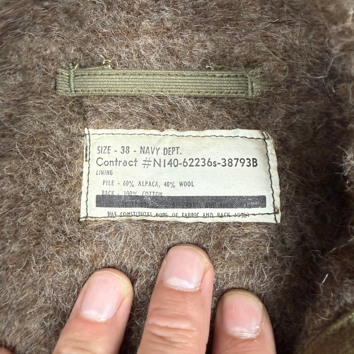 US Navy N1 Deck Jacket - Deadstock