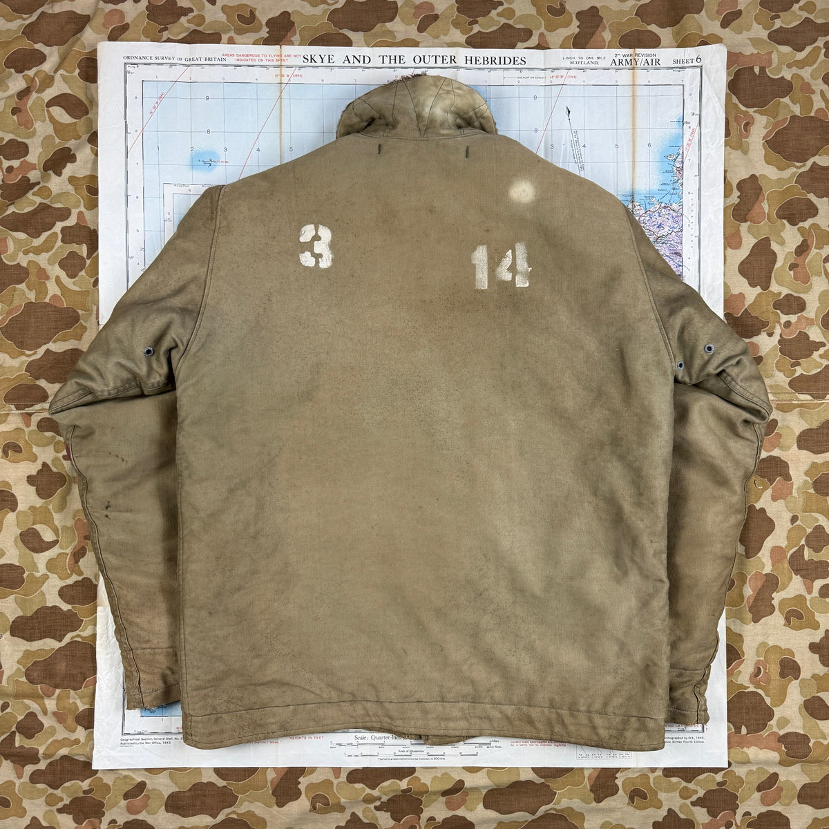 US Navy 1944 N1 Deck Jacket First Pattern