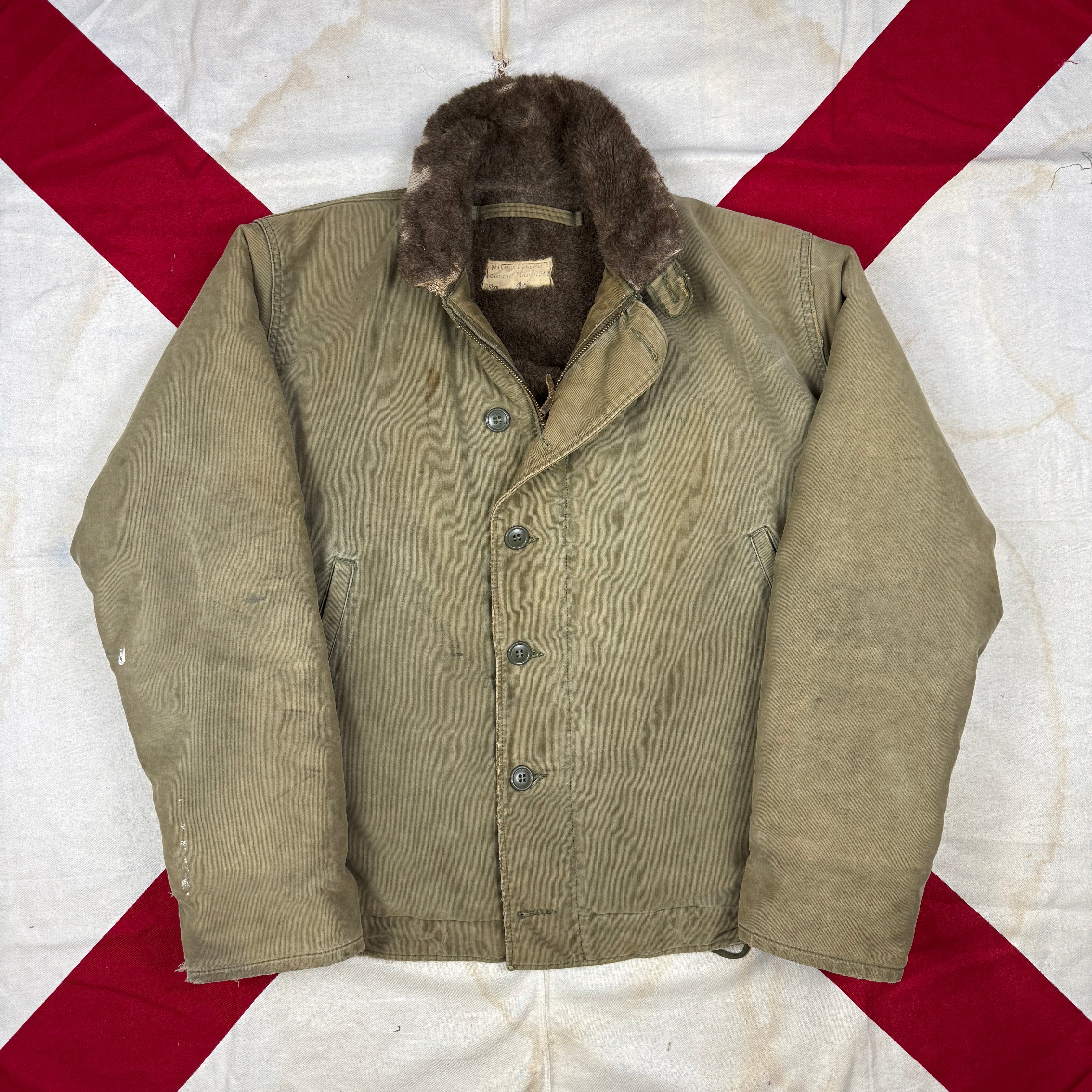 US Navy Late-War N1 Deck Jacket - Size 42