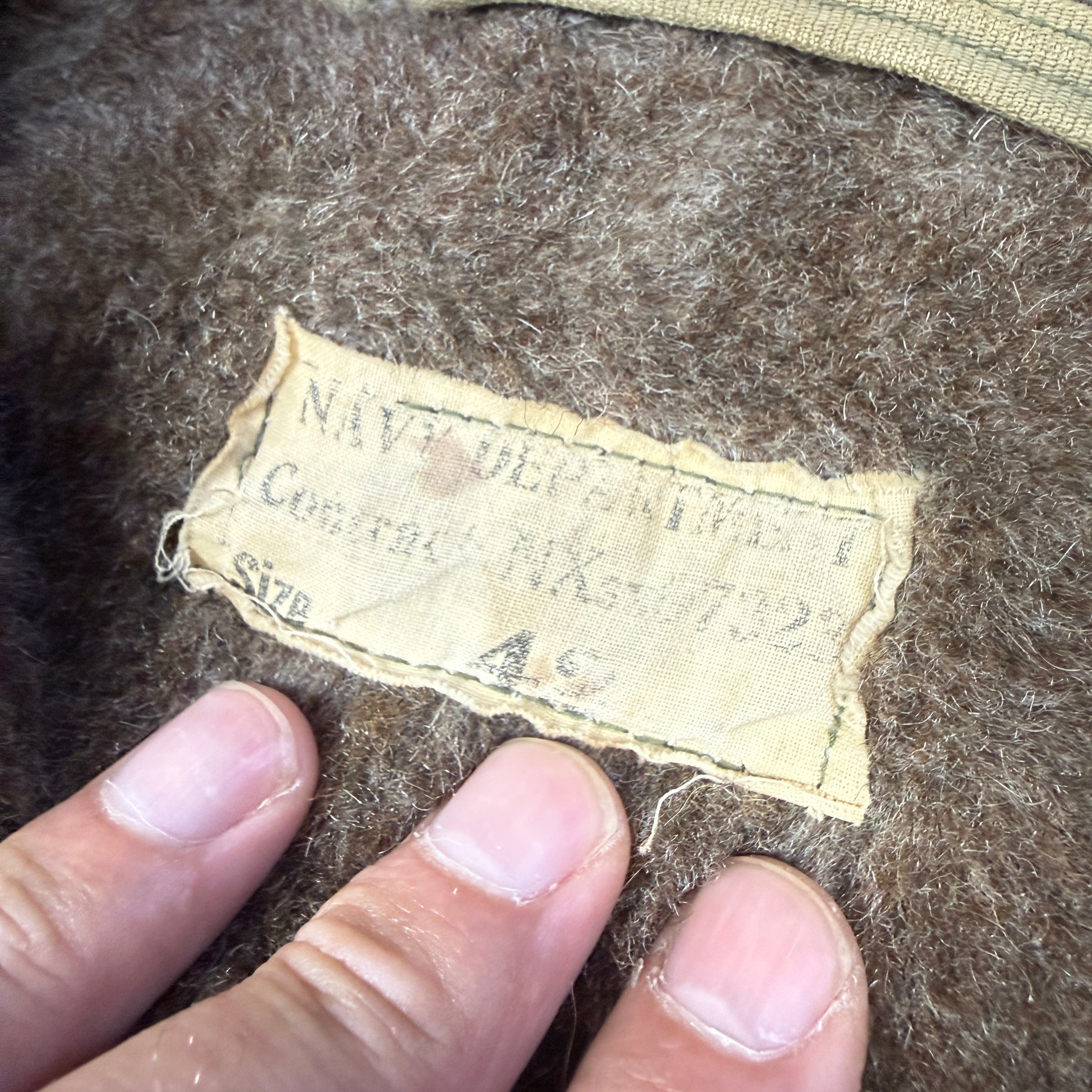 US Navy Late-War N1 Deck Jacket - Size 42