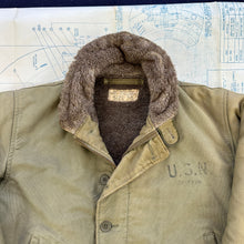 Load image into Gallery viewer, US Navy 1945 N1 Deck Jacket
