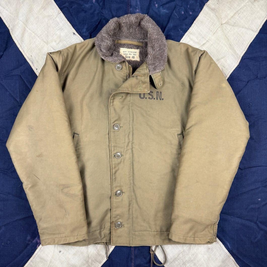 US Navy 1944 N1 Deck Jacket - Very Good Condition