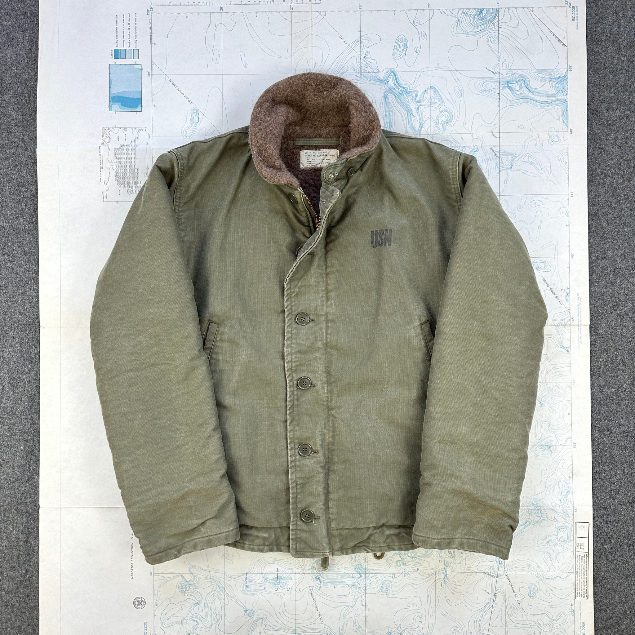 ジャケット・アウター 50~60's unknown N1-2 deckjacket 50~60's unknown N1-2 deckjacket